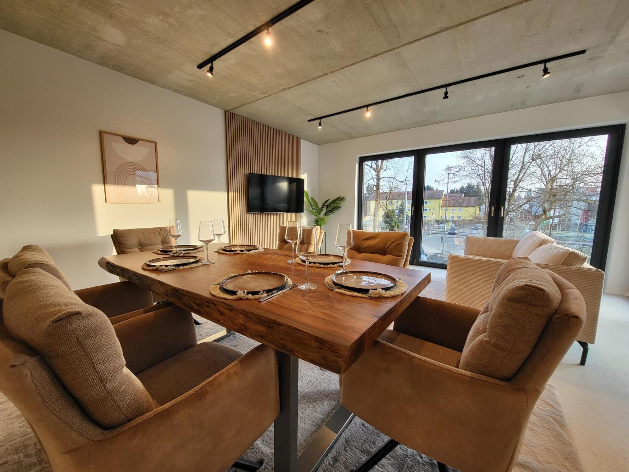 Sioux: Stilvolles Designapartment Am Bodensee Bodolz Екстериор снимка