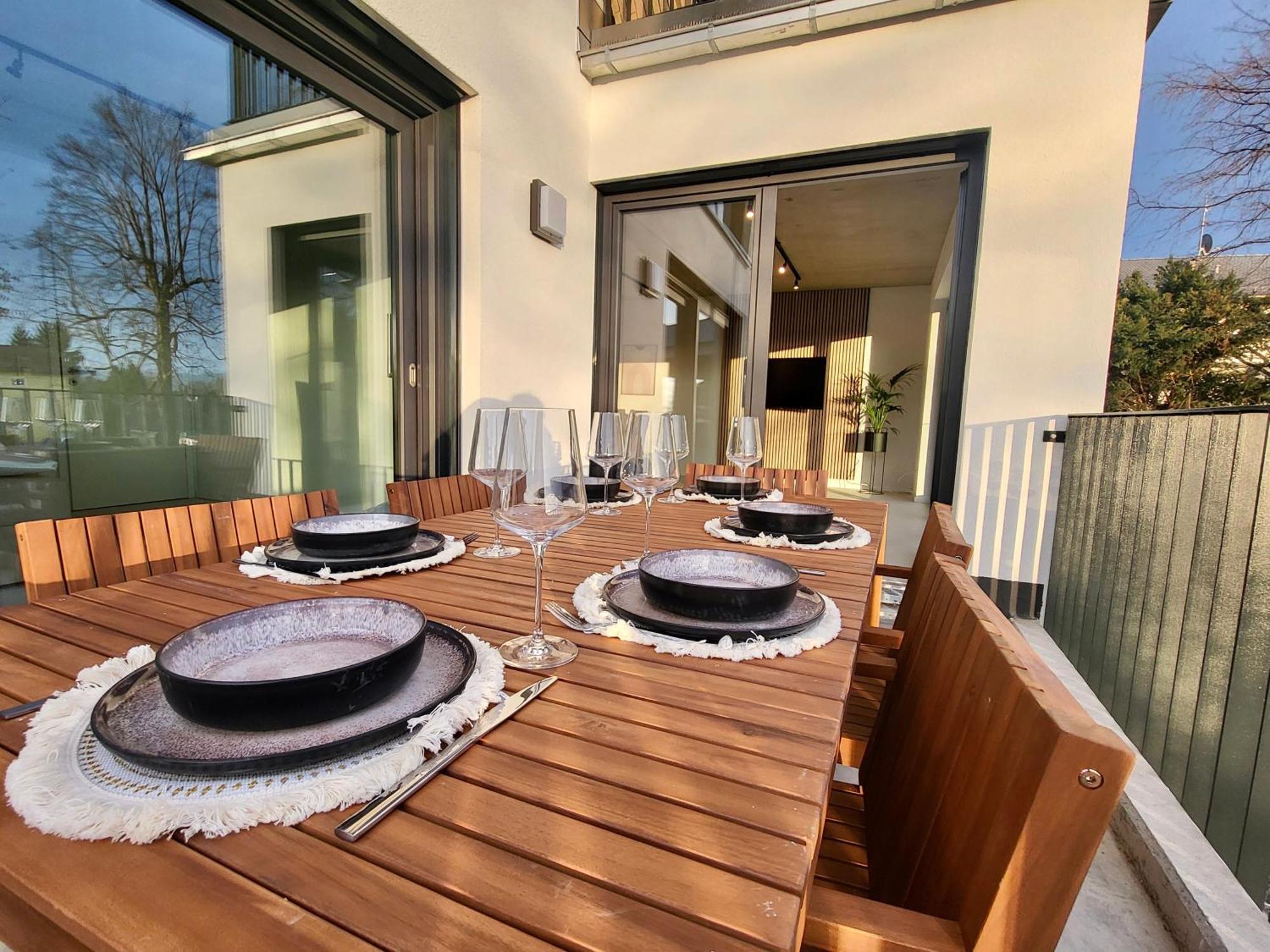 Sioux: Stilvolles Designapartment Am Bodensee Bodolz Екстериор снимка